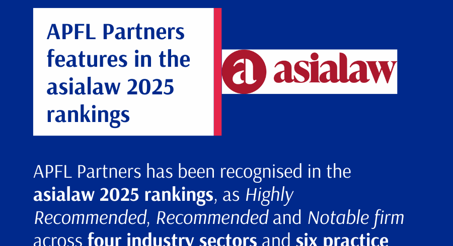 Ranking asialaw 2025 – APFL Partners